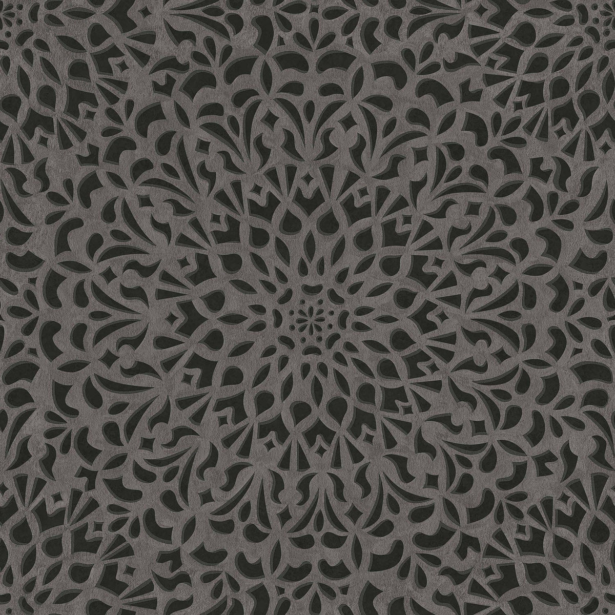 Cole & Son Medina Pewter & Charcoal 113/7018 – Muster