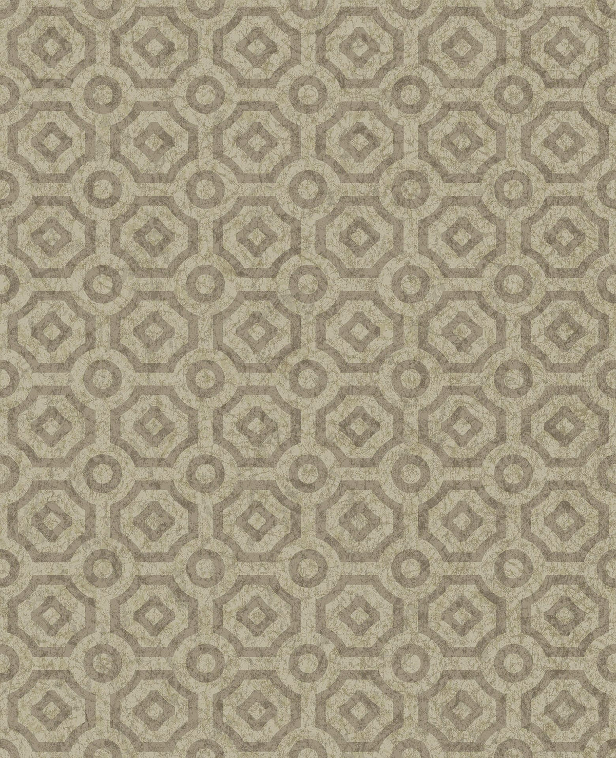 Cole & Son Queen's Quarter Metallic Gilver 118/10024 – Muster