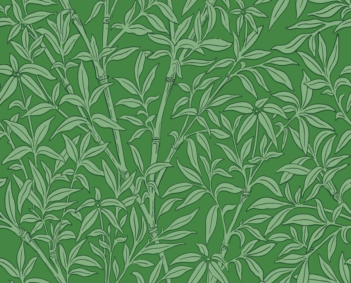 Cole & Son Bamboo Forest Emerald 127/1004 – Muster