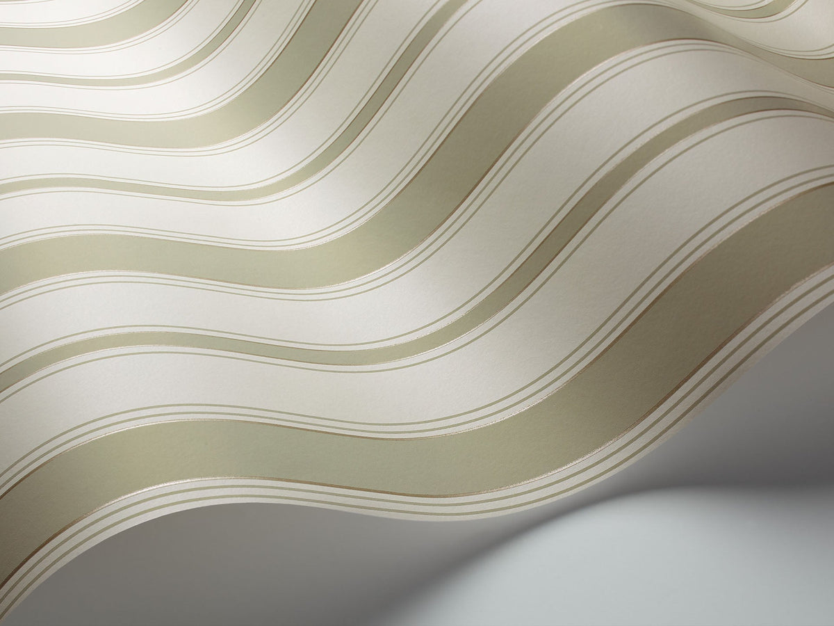Cole & Son Cambridge Stripe – Soft Olive – 96/1006