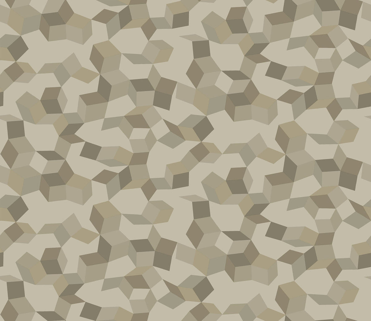Cole & Son Ingot Tapete Metallic Gilvers on Taupe (107/5025)