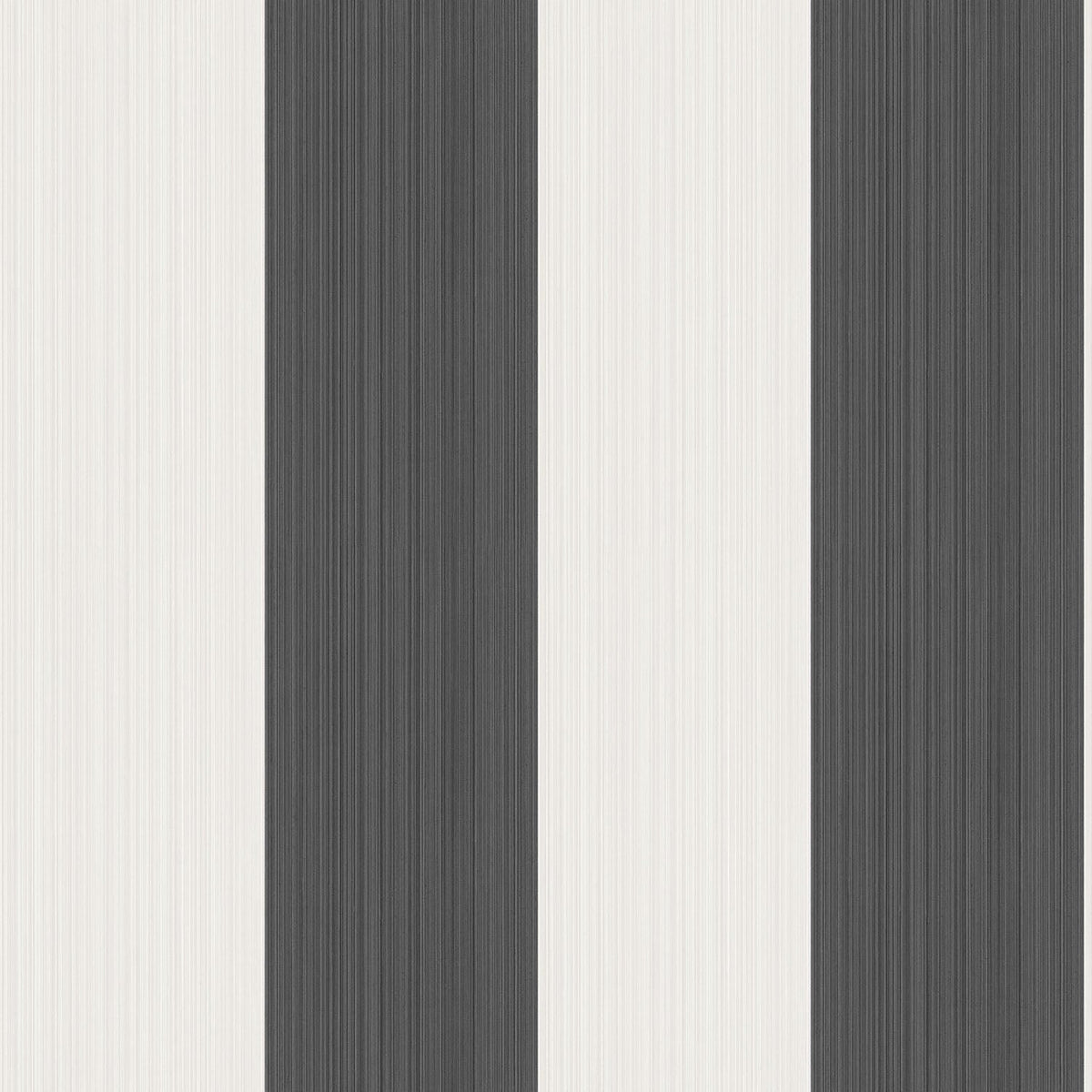 Cole & Son Jaspe Stripe Tapete – Soot & Snow (110/4025), Musteransicht