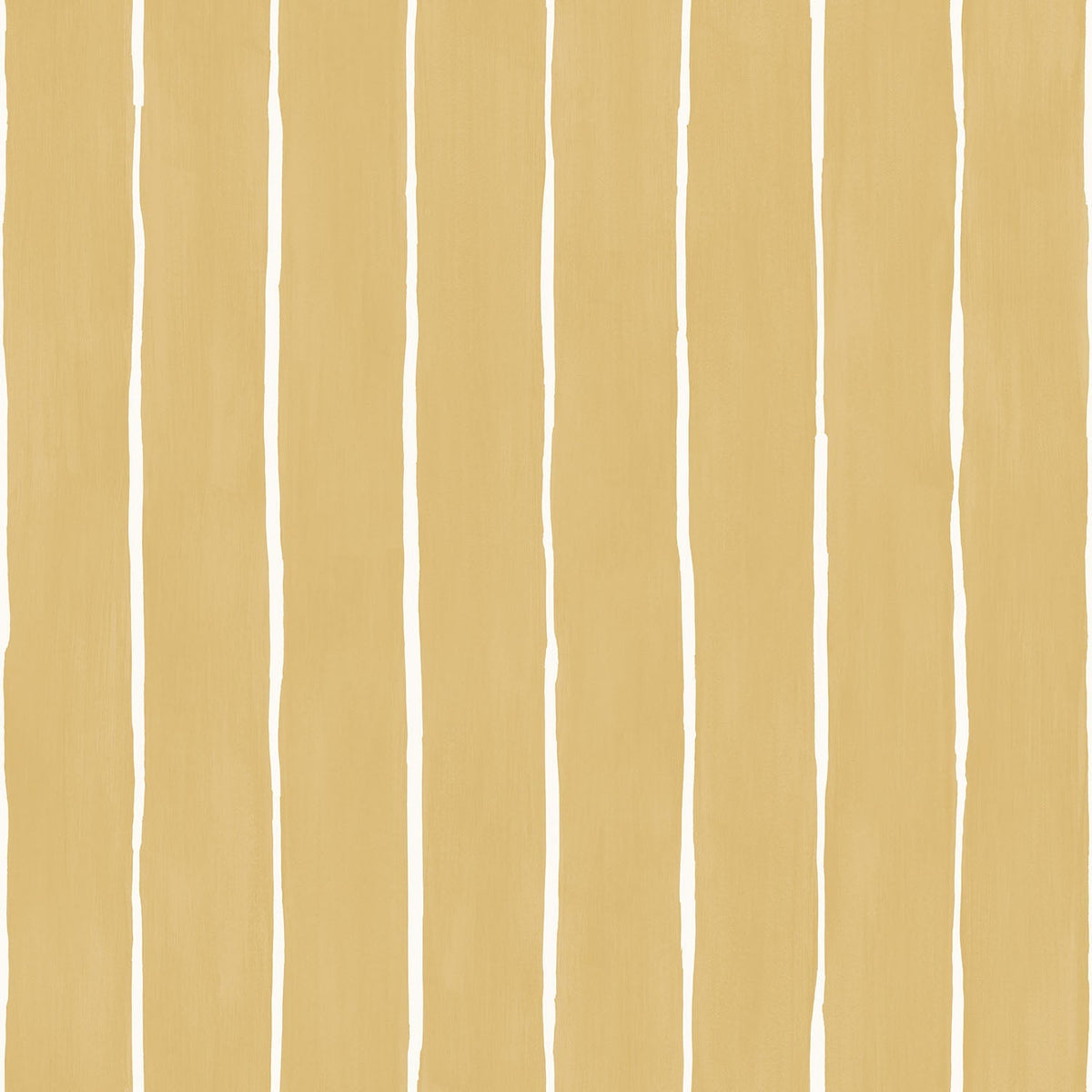 Cole & Son Marquee Stripe Tapete – Ochre (110/2010), Musteransicht