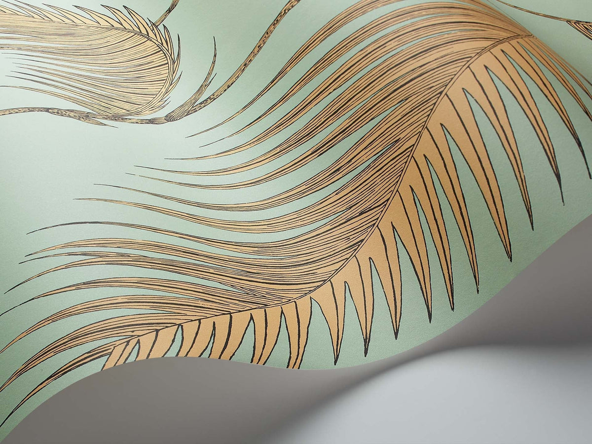Cole & Son Palm Leaves – Mint & Yellow – 112/2006