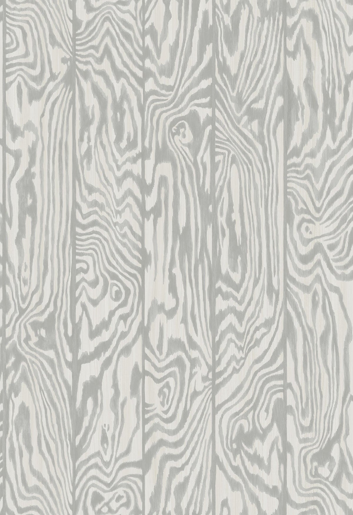 Cole & Son Zebrawood – Grey on White (107/1004)