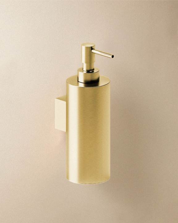 Cosmic Architect S+ Wand-Seifenspender – Gebürstetes Gold PVD · WJC205A1003040
