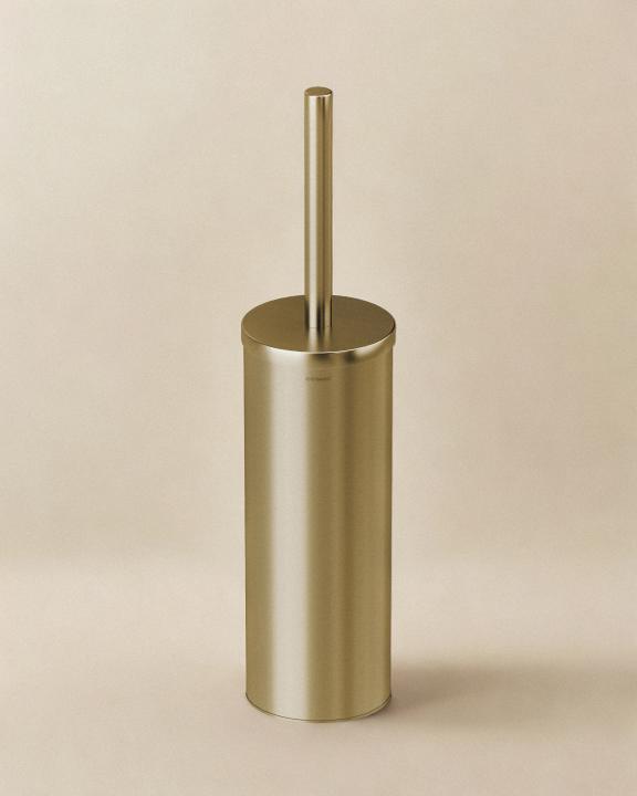 Cosmic Logic Stand-Toilettenbürstenhalter – Gebürstetes Gold PVD · WJC226A0001040