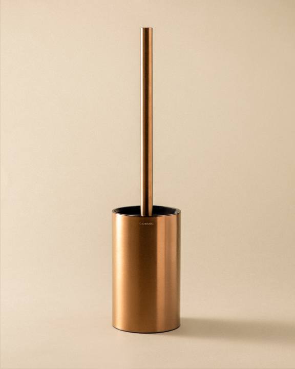 Cosmic Architect S+ Stand-Toilettenbürstenhalter – Gebürstetes Kupfer PVD · WJC235A0001054