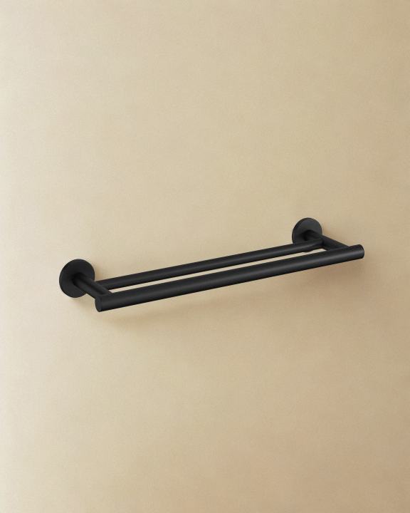 Cosmic Architect S+ Doppelte Handtuchstange – Schwarz matt · WJC235A0061036