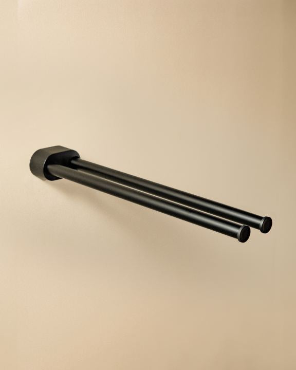 Cosmic Architect S+ Doppelte Handtuchstange seitlich – Schwarz matt · WJC235A0075036