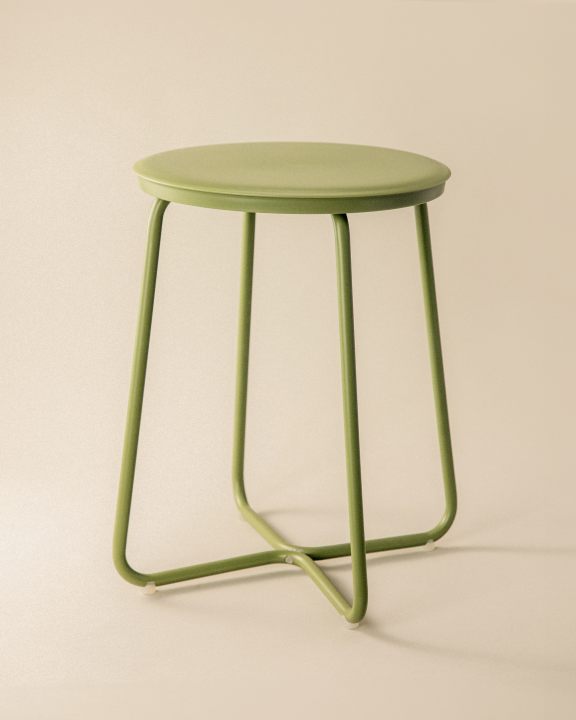 Cosmic Geyser Hocker – Olive green · WJC277A0006089