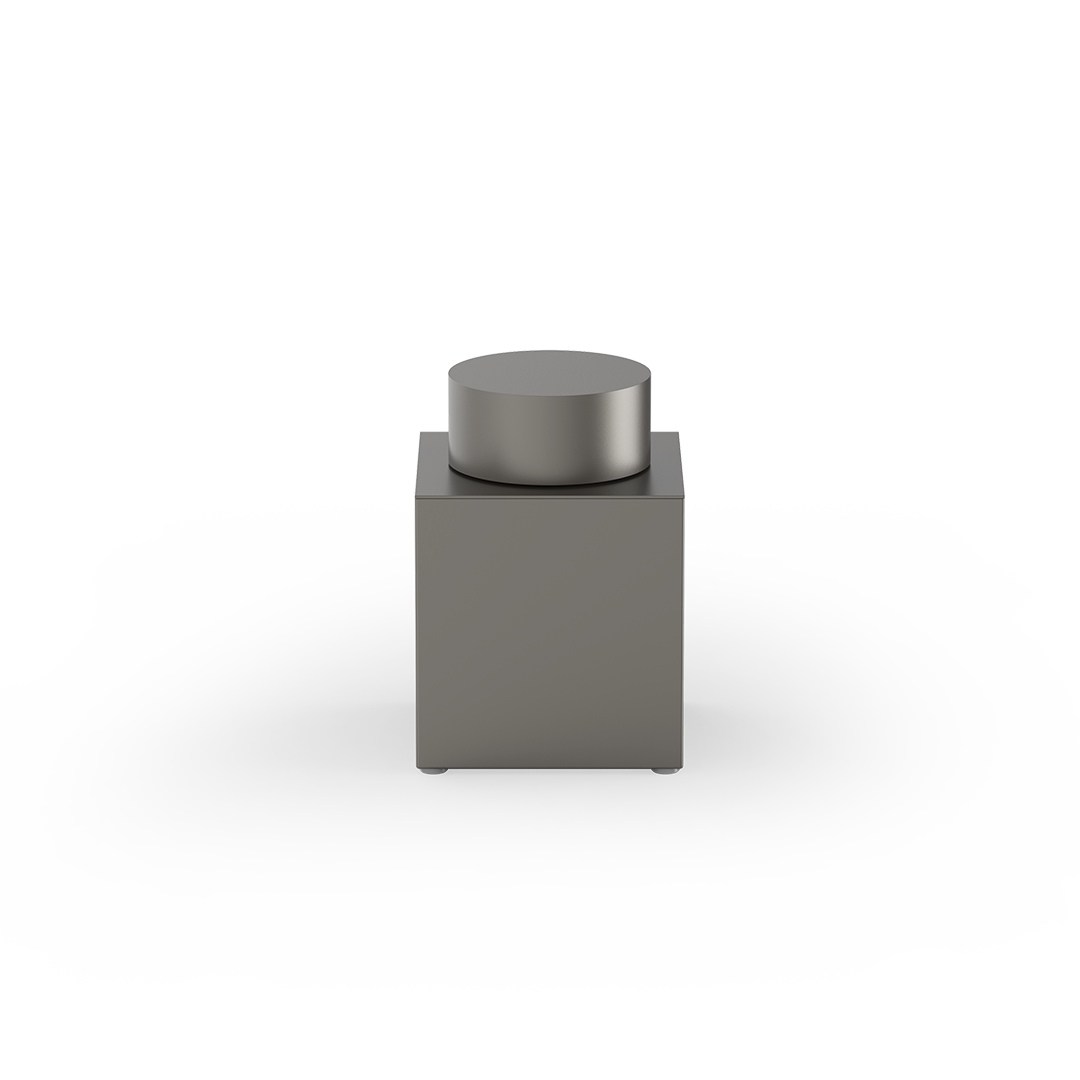 Decor Walther DW 3655 N Dose mit Deckel – Dark Metal Matt – Art. 0861066
