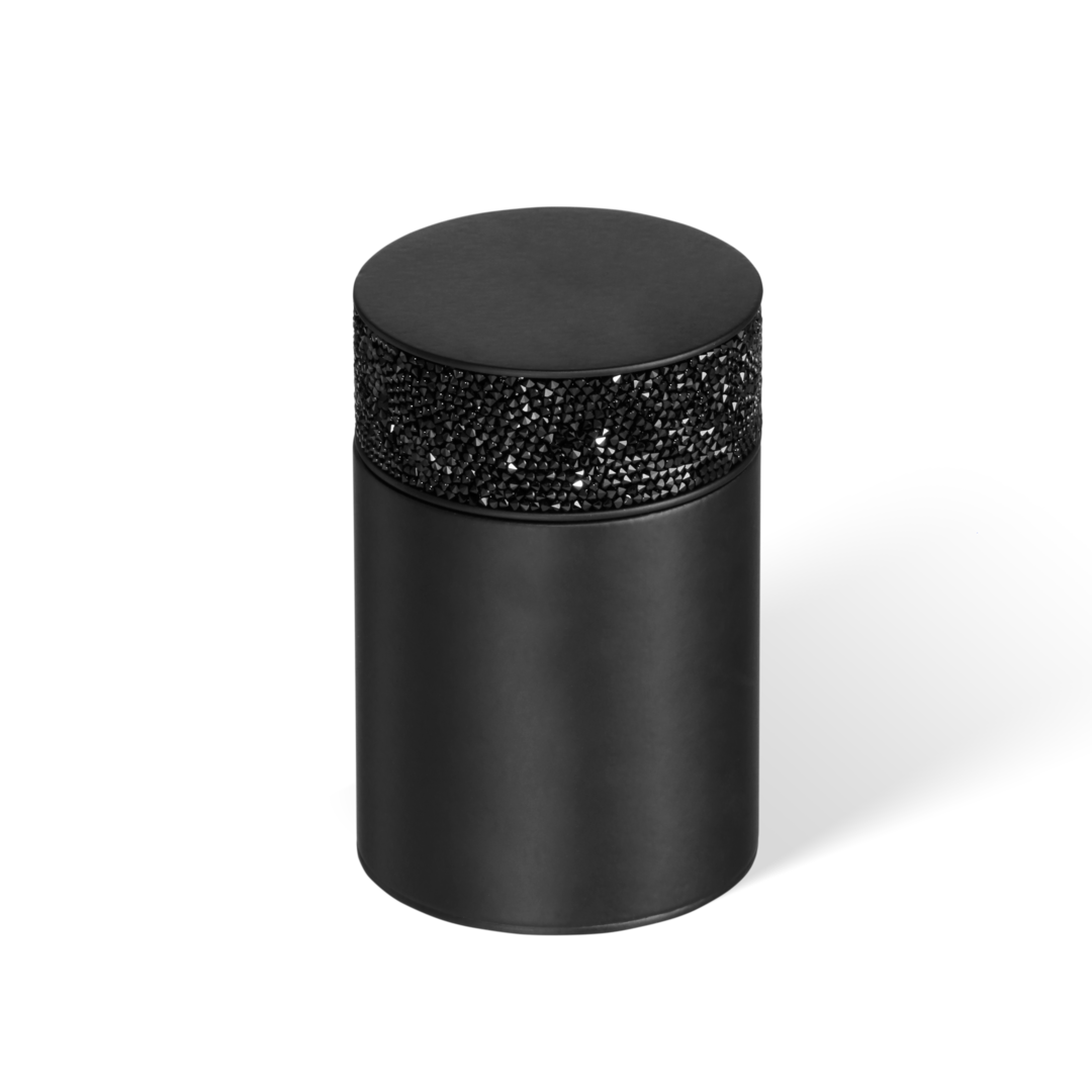 Decor Walther ROCKS BMD 1 Behälter mit Deckel – Schwarz matt – Art. 0933760