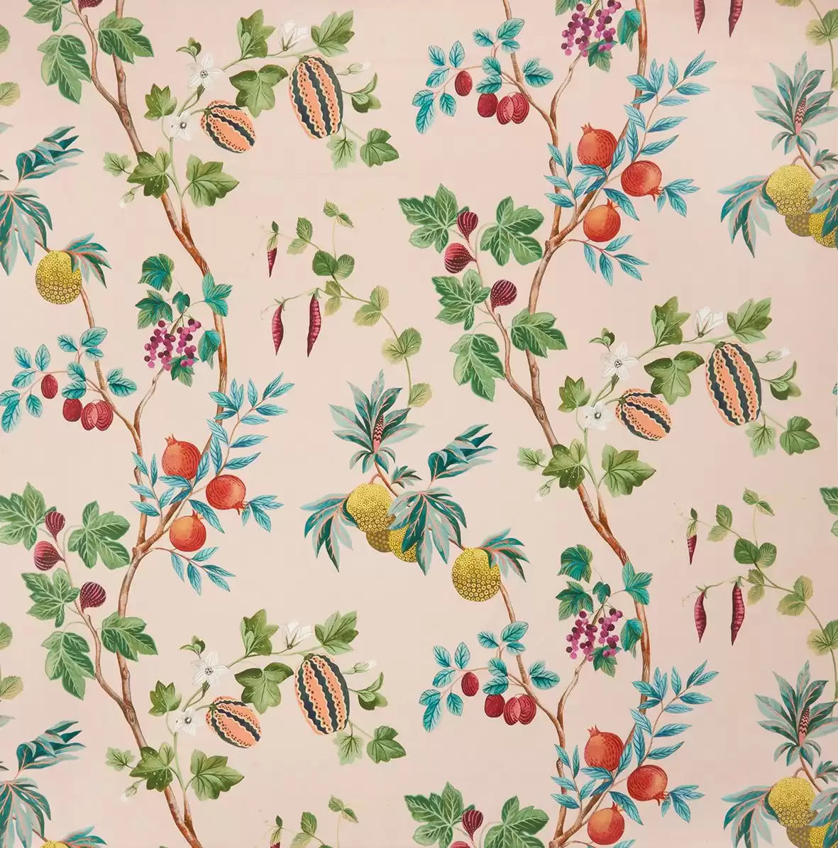 Osborne & Little Orchard Linen – Stoff – F7673-04
