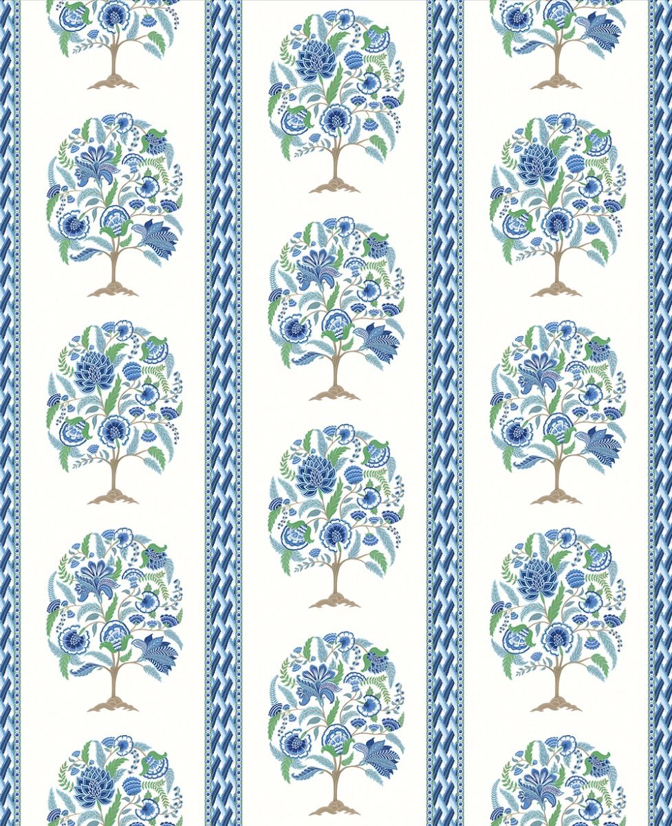 Osborne & Little Taniska – Stoff – F7894-04 – Cobalt
