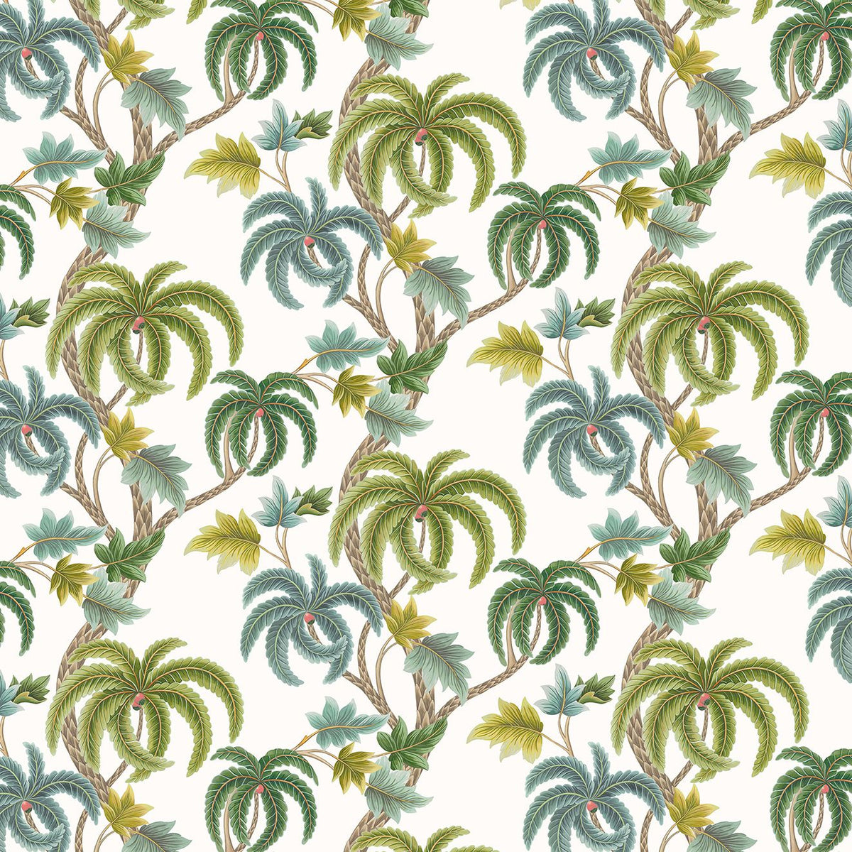 Osborne & Little Shalimar – Stoff – F7896-01 – Olive