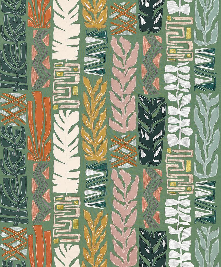 Osborne & Little Totem – Stoff – F7950-03 – Celadon