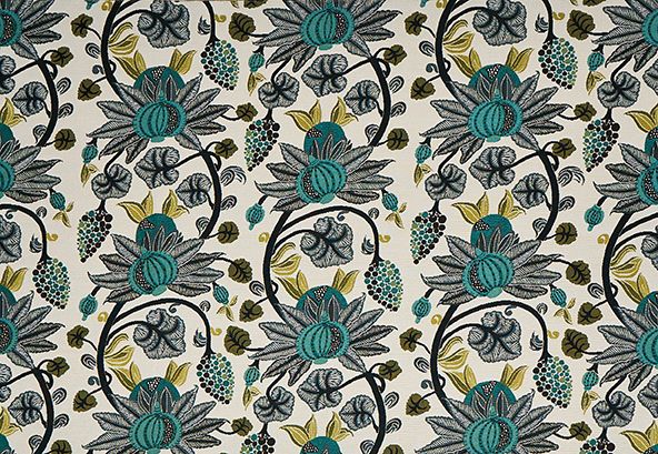 Osborne & Little Maharani Outdoor – Stoff – F8105-02 – Indigo