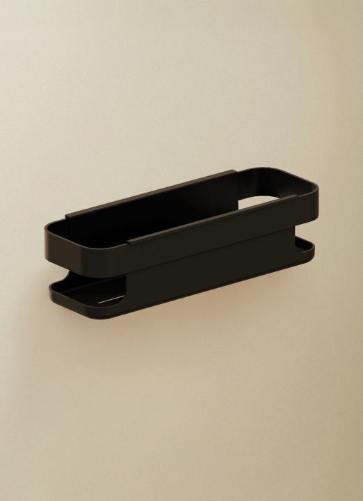 Cosmic Line Seifenschale – Schwarz matt