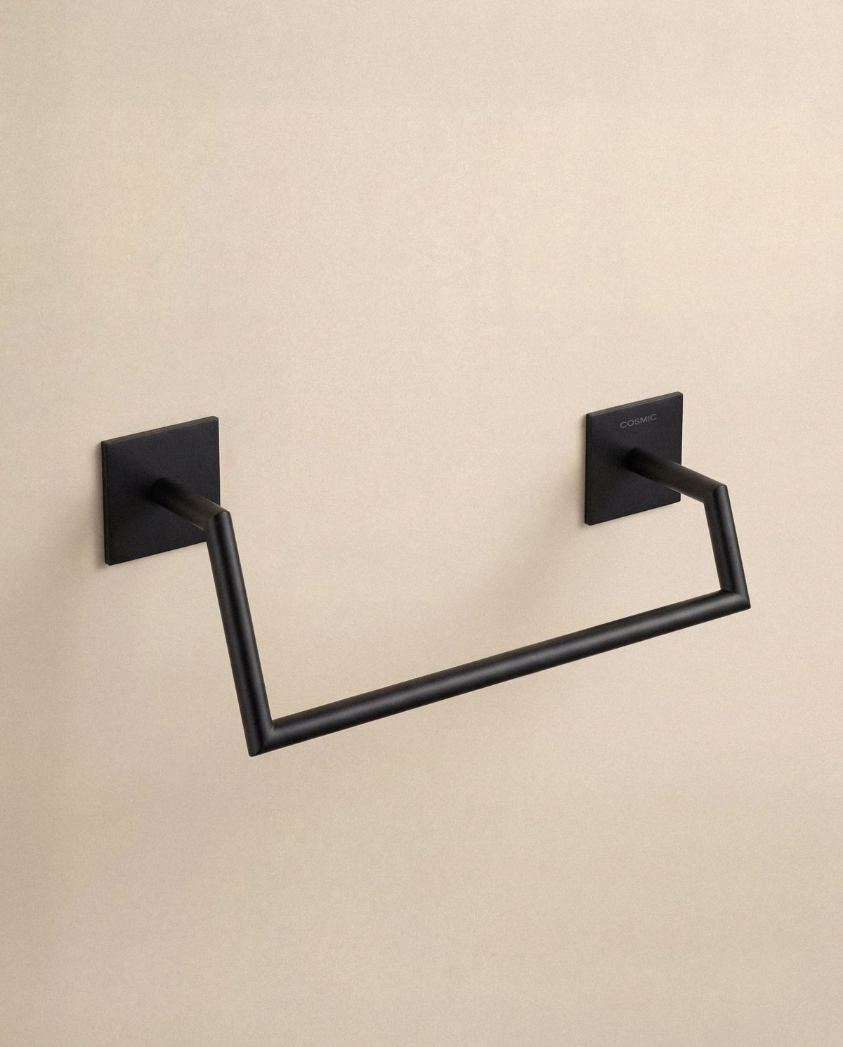 Cosmic Stick Handtuchring – Schwarz matt