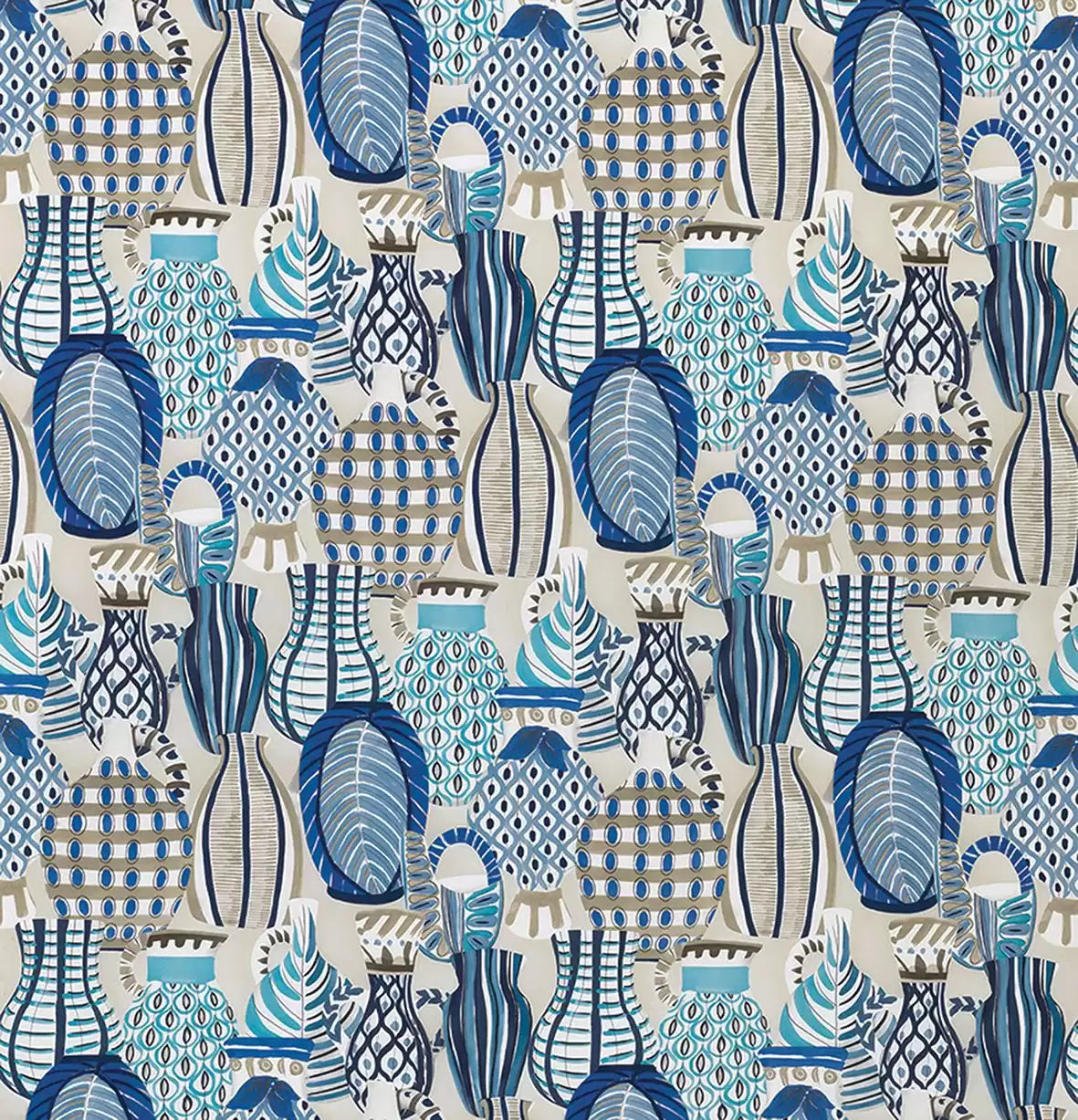 Nina Campbell Collioure – Stoff – NCF4290-04