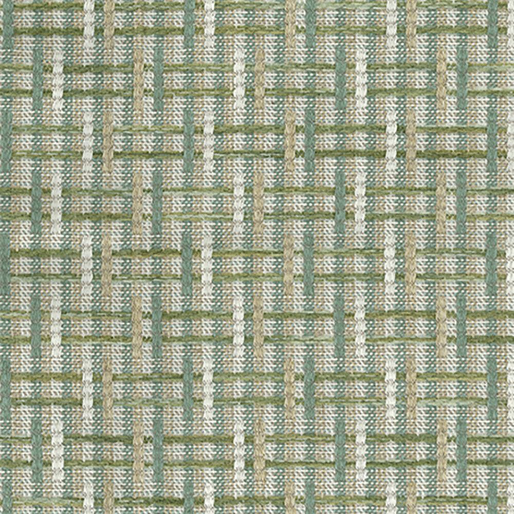 Nina Campbell Altana – Stoff – NCF4573-04 – Aqua / Sage
