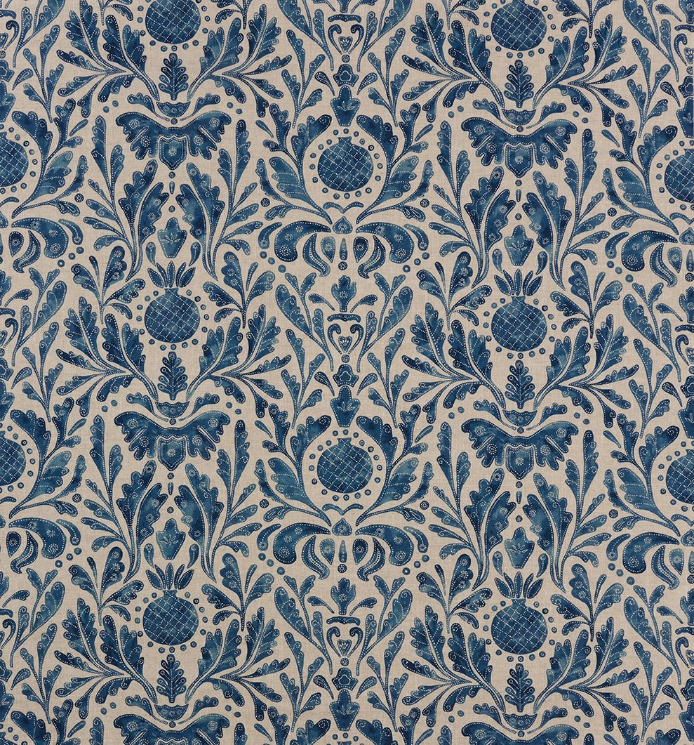 Nina Campbell Castellane – Stoff – NCF4580-04 – Indigo