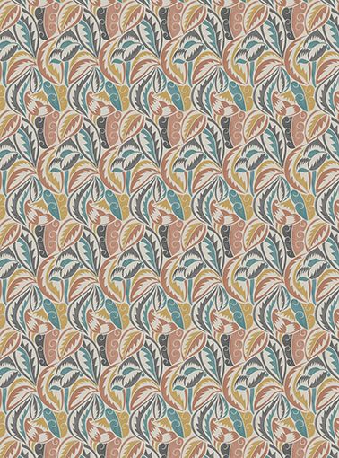 OSBORNE & LITTLE Stoff Dufy Leaf – SOLANA – F8107-02 – TOJU Interior