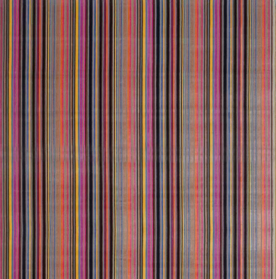 Osborne & Little Gondolier Samtstoff in Rosa, Schwarz und Fawn – F7040-01