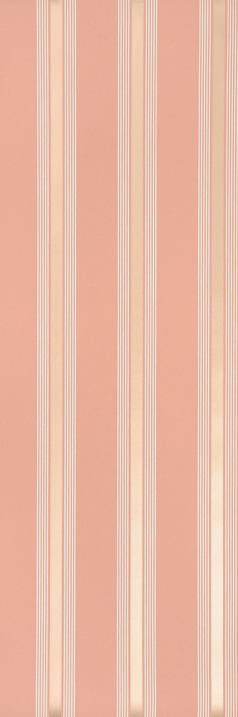 Osborne & Little Manetti Stripe Terracotta Tapete W7983-02