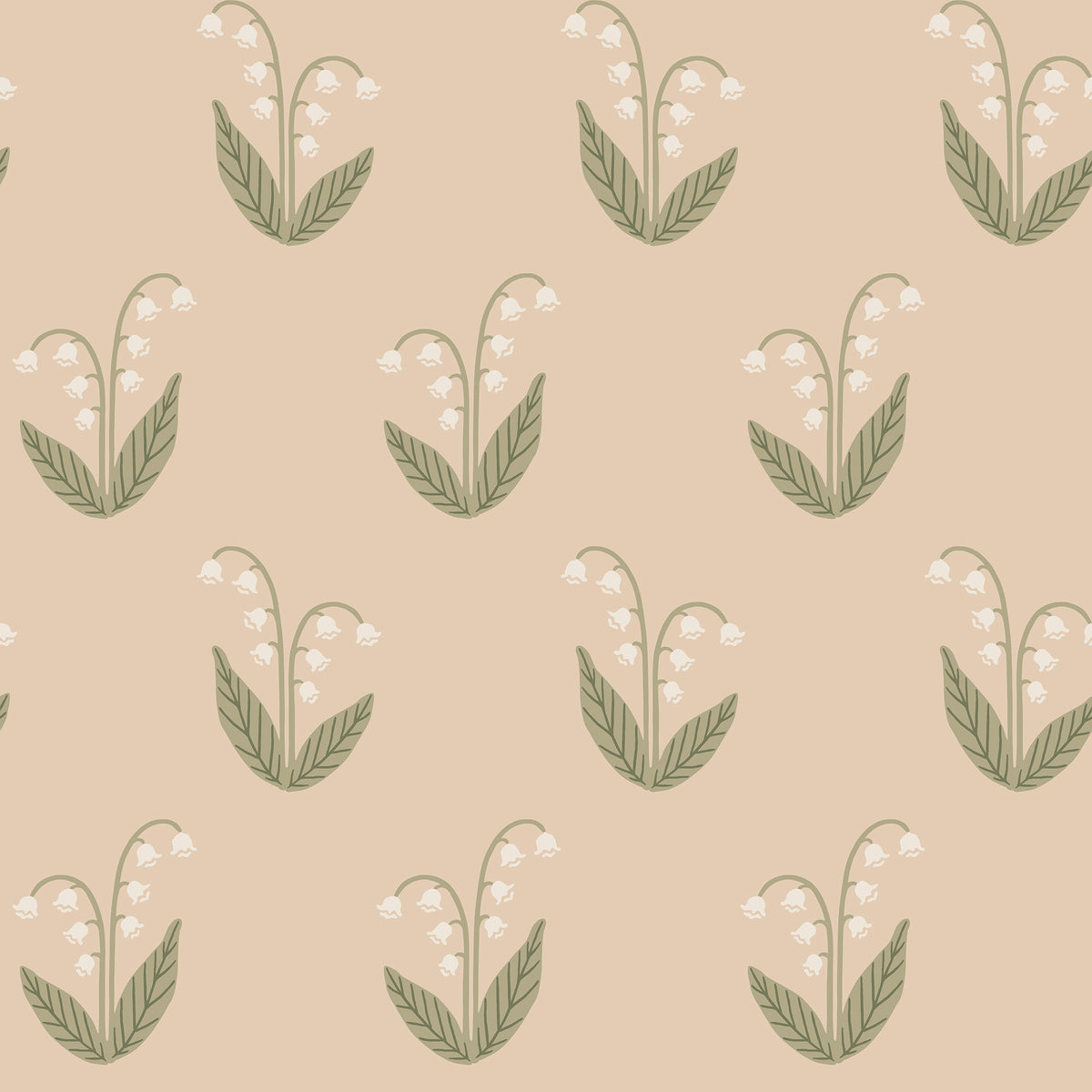 Sandberg Lilly Blush S10635 – Tapetenmuster