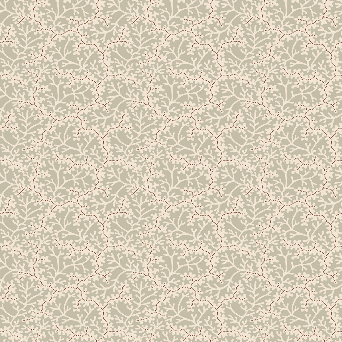 Sandberg Coral Garden Green S10675 – Tapetenmuster
