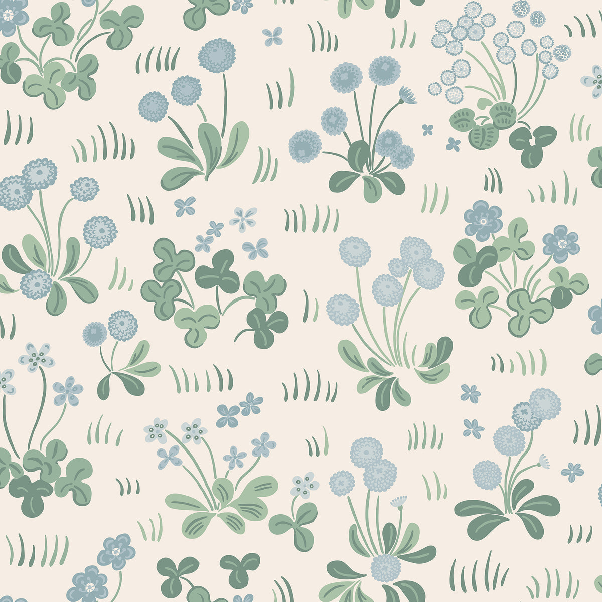 Sandberg Bellis Misty Blue S10786 – Tapetenmuster
