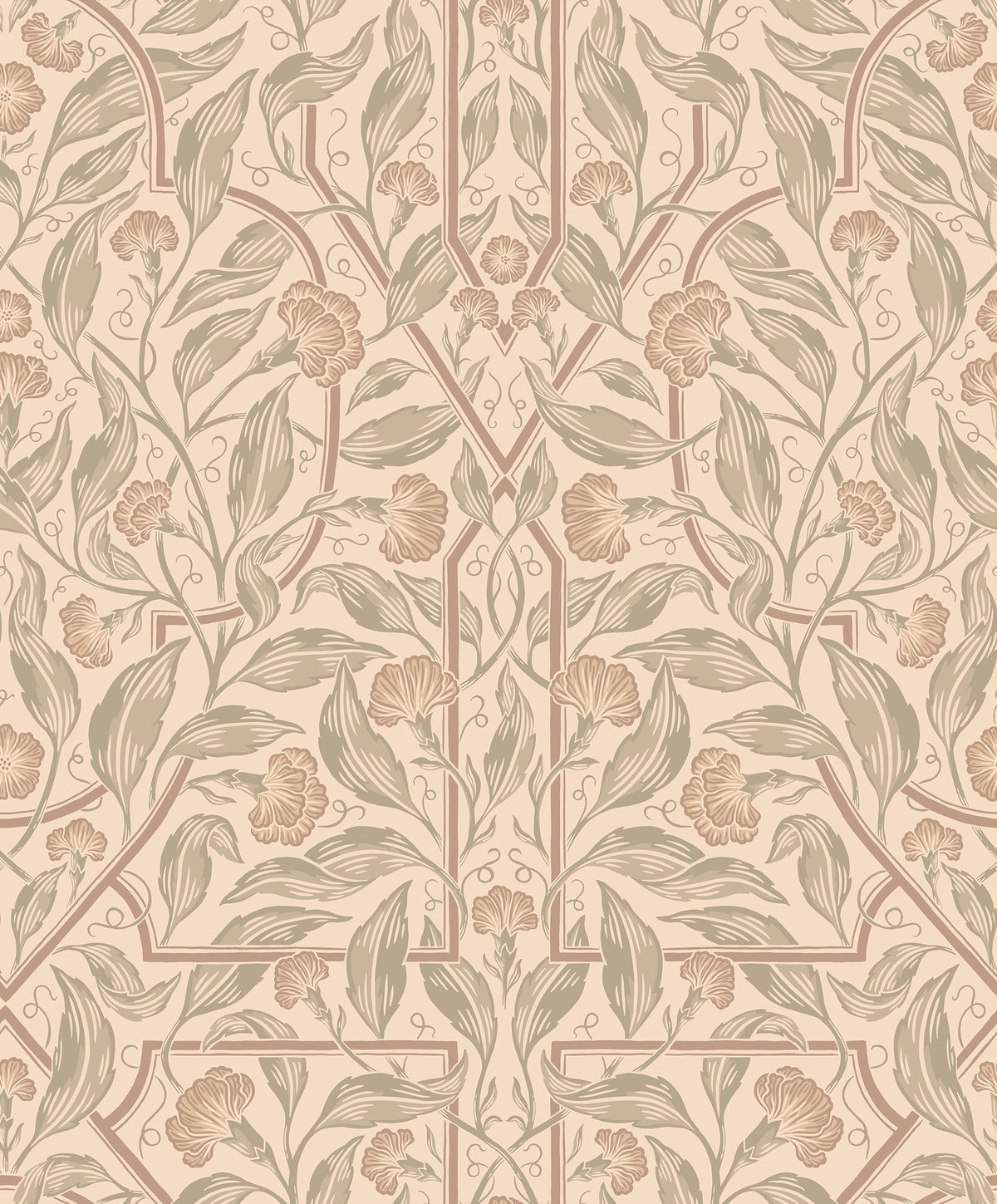 Sandberg Edda Beige S10801 – Tapetenmuster
