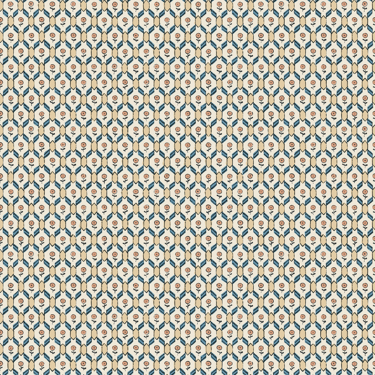Sandberg Hugo Terracotta S10242 – Tapetenmuster