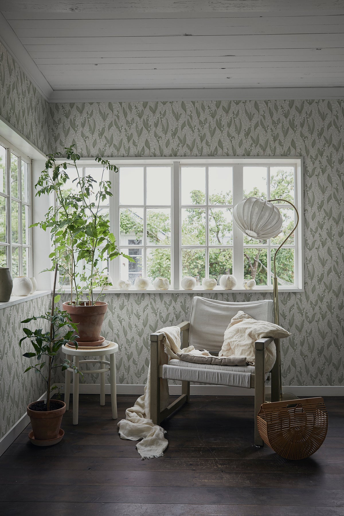 Sandberg Liljekonvalj Spring Green 479-18 – Raumansicht