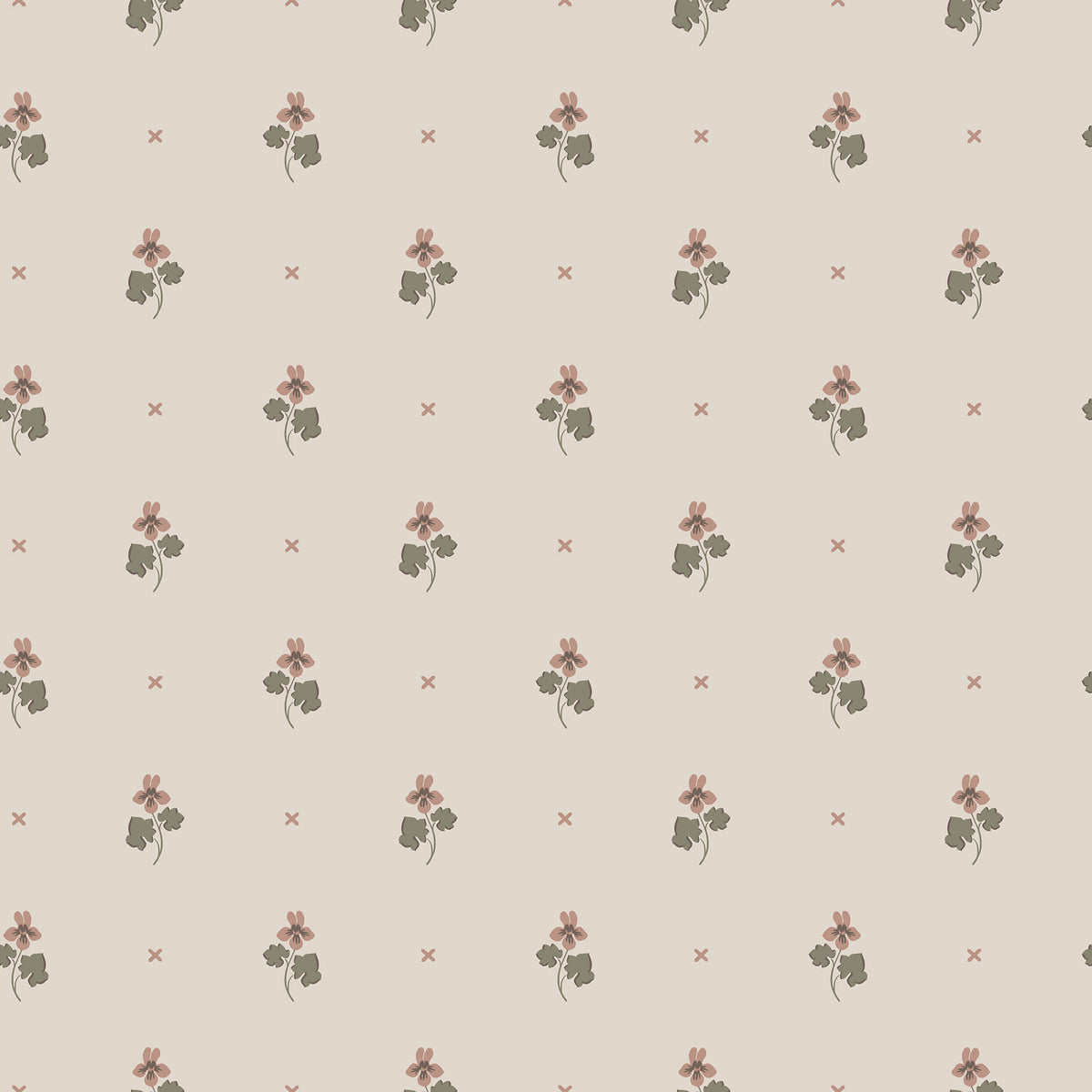 Sandberg Mimi Blush S10268 – Tapetenmuster
