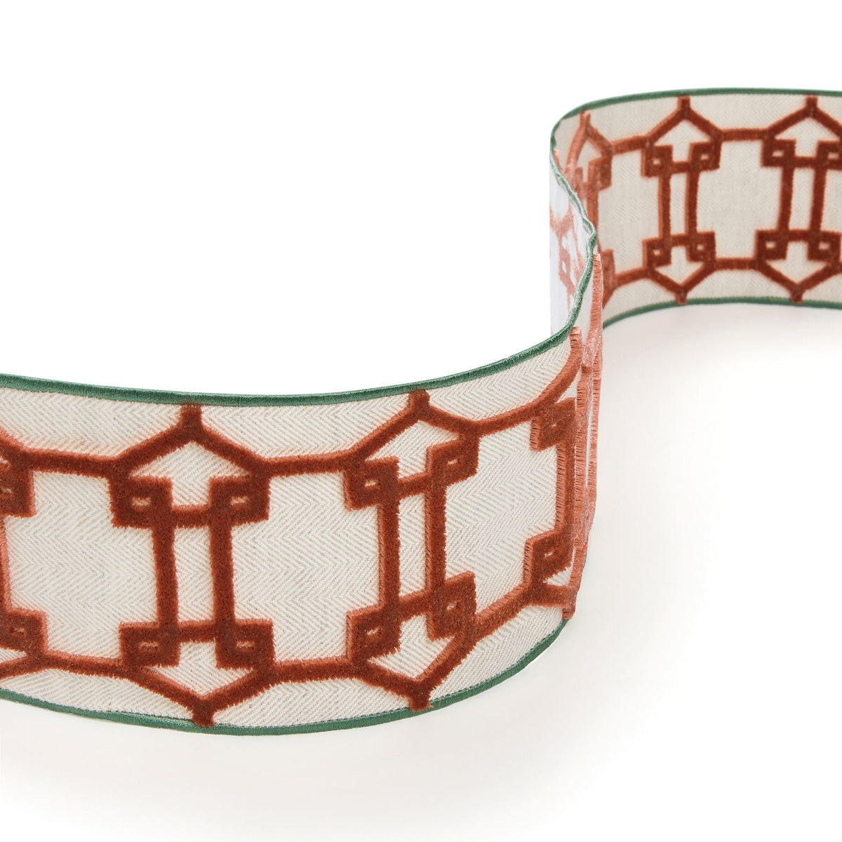 Osborne & Little Pavilion Braid – Stoff – T815-05 – Terracotta