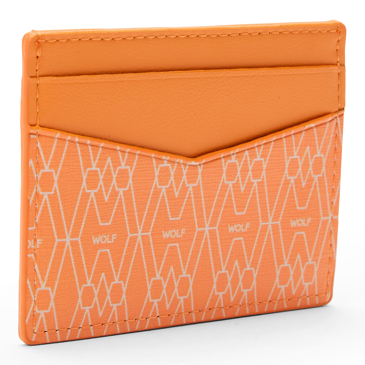 WOLF 1834 – Signature Kartenetui mit 5 Kartenfächern – Orange – Art. 776239 – Ansicht 2