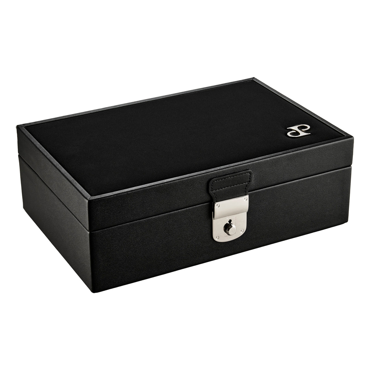 WOLF 1834 – Philipp Uhren- und Schmuckbox – Schwarz – Art. 190202 – Ansicht 2