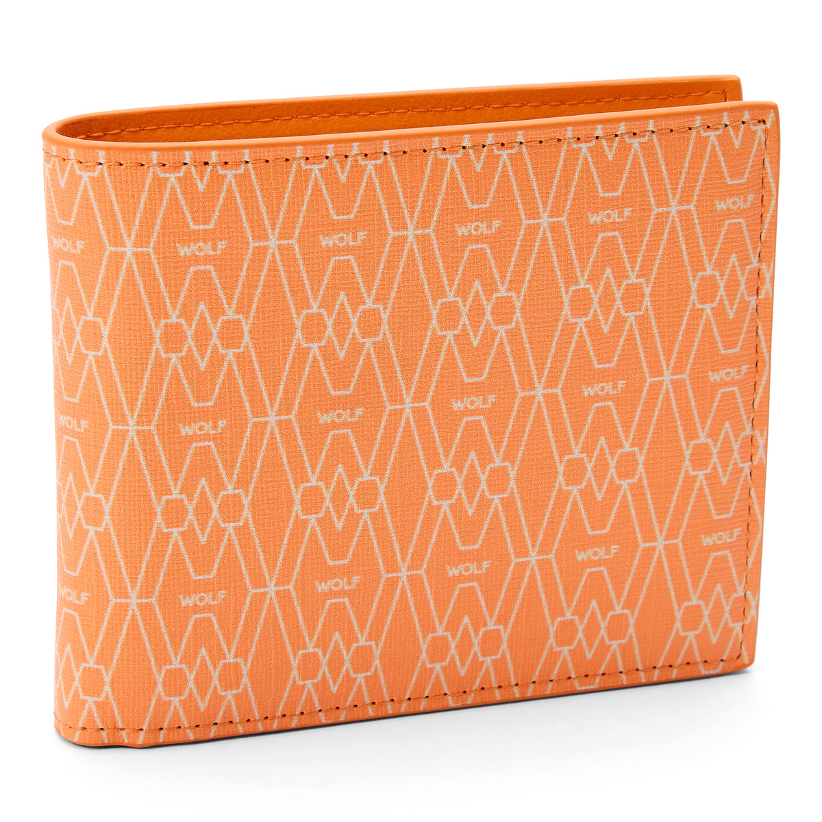 WOLF 1834 – Signature Geldbörse mit 8 Kartenfächern – Orange – Art. 776039 – Ansicht 2