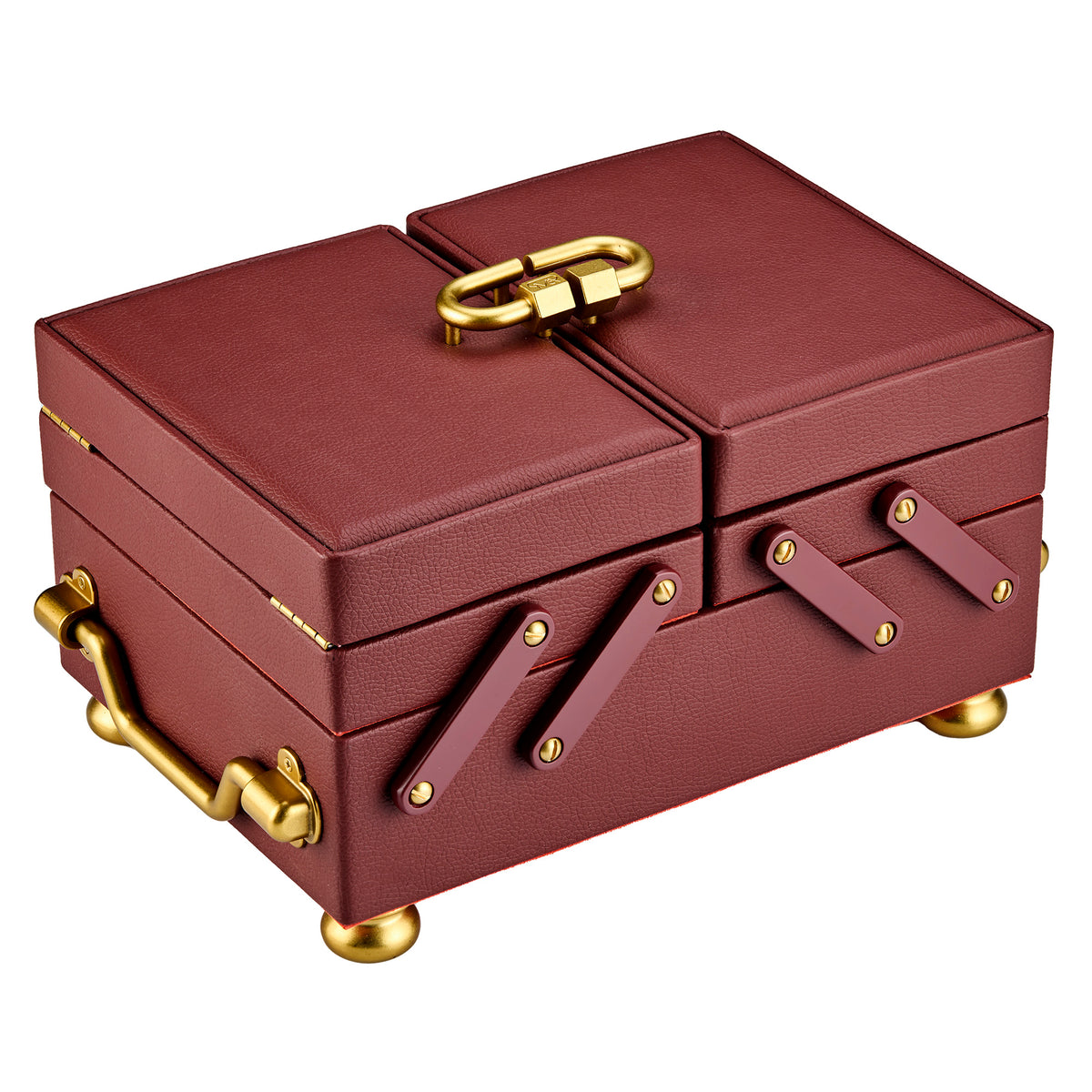 WOLF 1834 – WOLF x Marla Aaron Baby Everything Box – Burgunderrot – Art. 730000 – Ansicht 2