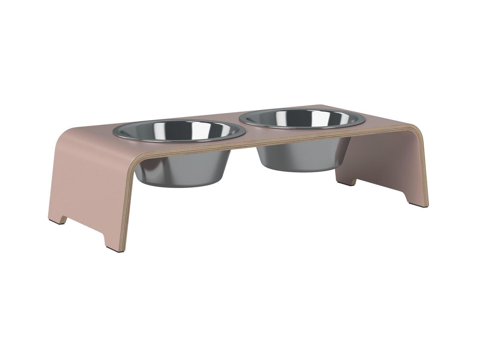 dogBar - LIMITED 2022® S - HPL antique pink with stainless steel