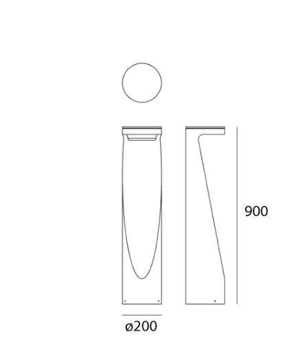 Artemide - Stehleuchte LED Outdoor Ippolito-Leuchten-Artemide-TOJU Interior