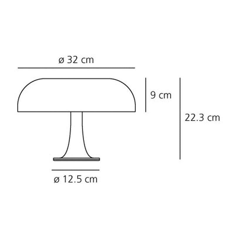 Artemide - Tischleuchte Nessino-Leuchten-Artemide-TOJU Interior