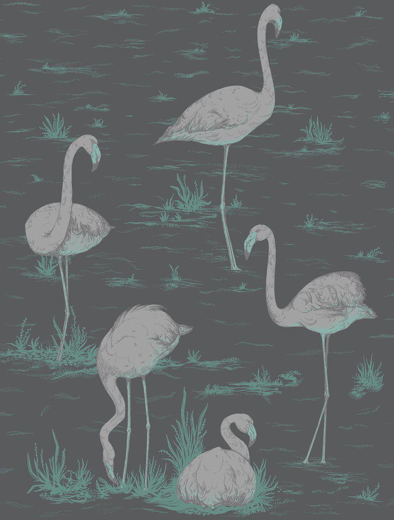 Cole and Son - Tapete Flamingos Wallpaper-Tapete-Cole & Son-TOJU Interior