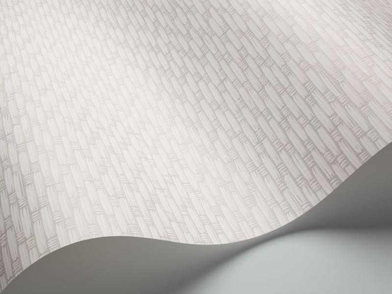 Cole and Son - Tapete Weave Wallpaper-Tapeten-Cole & Son-Chalk S92/9040-TOJU Interior