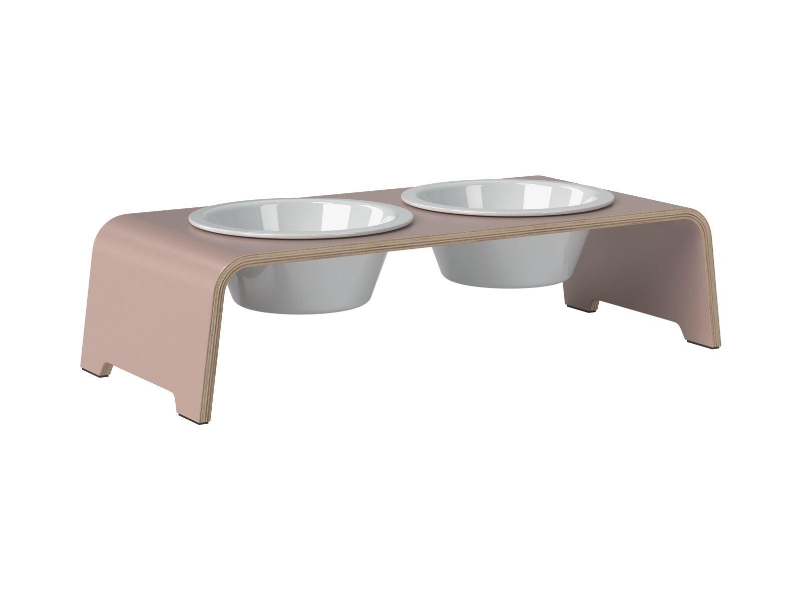 dogBar - LIMITED 2022 S - HPL antique pink mit Porzellan