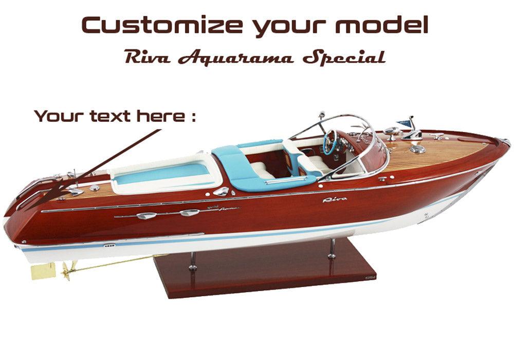 Kiade - Modellboot Riva Aquarama Special 87cm Ivory-Modellboot-Kiade-TOJU Interior