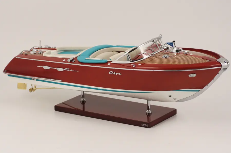Kiade - Modellboot Riva Aquarama Special 87cm-Modellboot-Kiade-Türkis-58cm-TOJU Interior